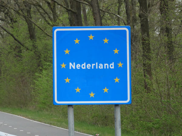 Grenzübergang in die Niederlande